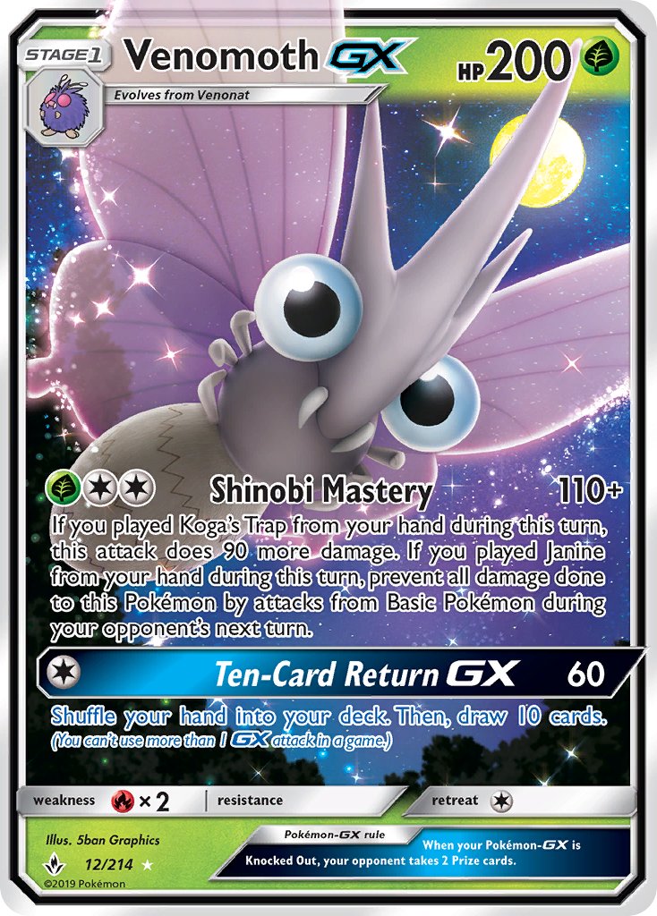 Venomoth GX 12-214