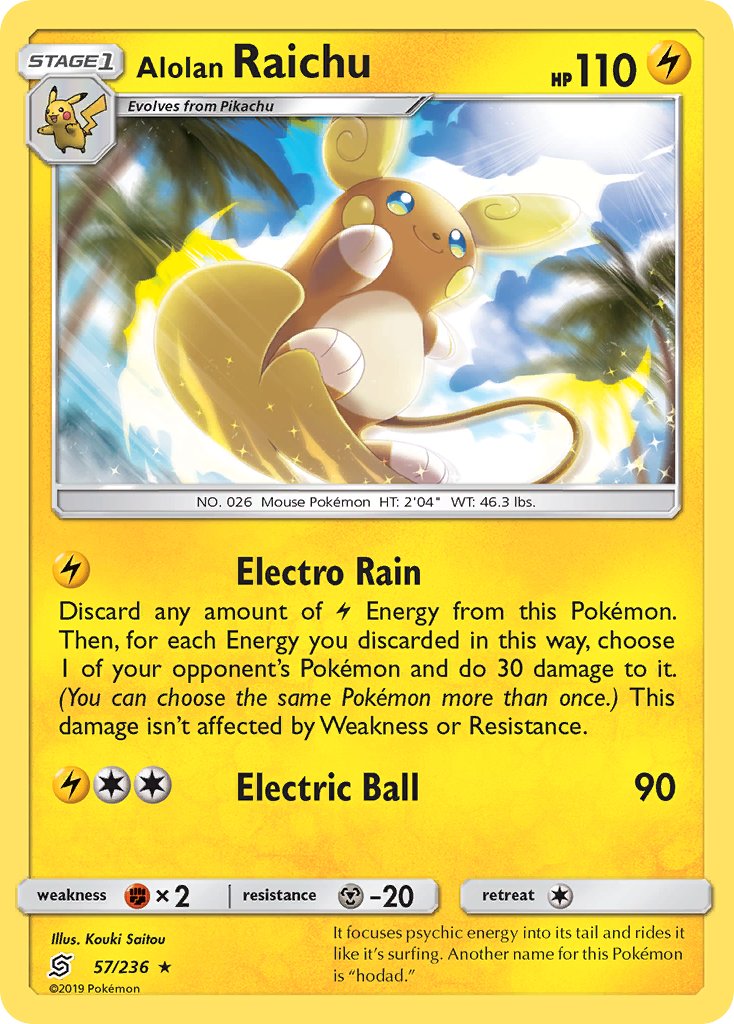 Alolan Raichu 57-236 (RH)