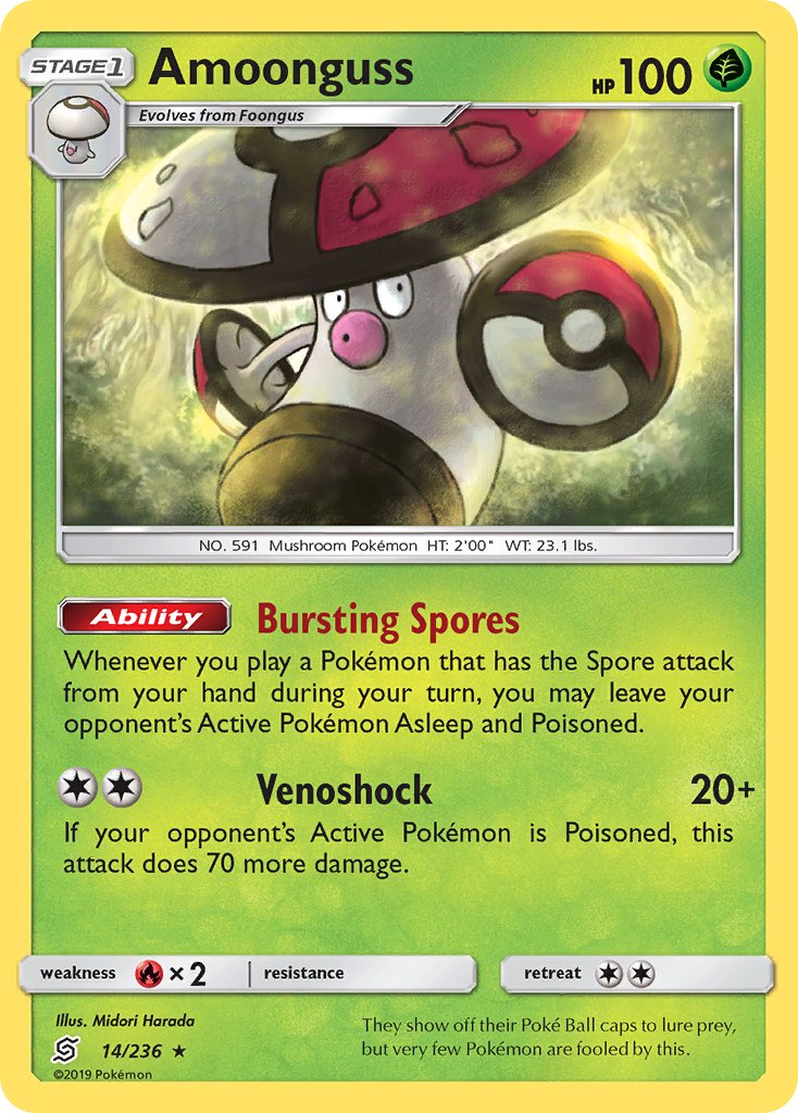 Amoonguss 14-236 (RH)