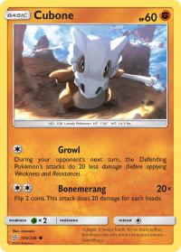 pokemon sm unified minds cubone 105 236 rh