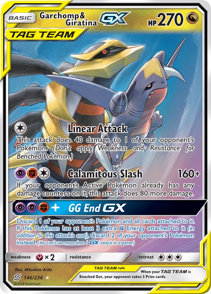 Garchomp & Giratina GX 146-236