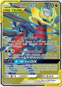 pokemon sm unified minds garchomp giratina gx 228 236 full art