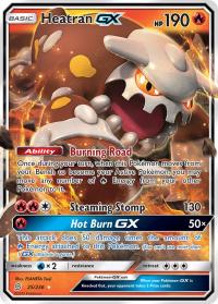 pokemon sm unified minds heatran gx 25 236