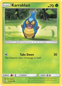 pokemon sm unified minds karrablast 12 236