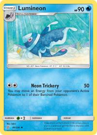 pokemon sm unified minds lumineon 40 236