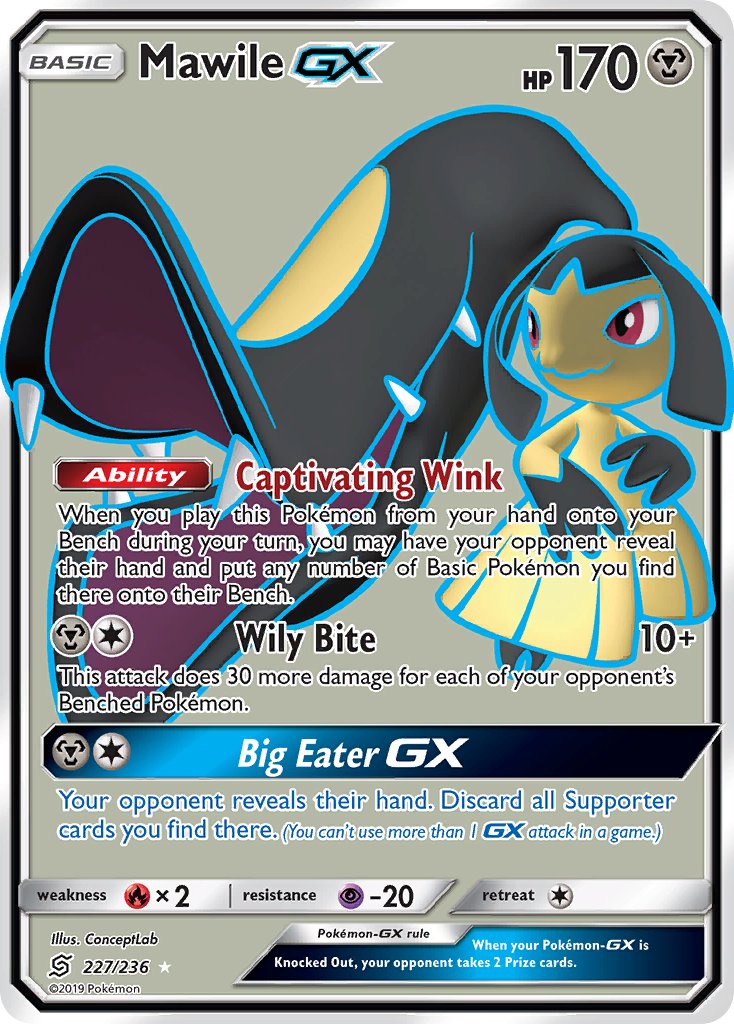 Mawile GX 227-236 - FULL ART