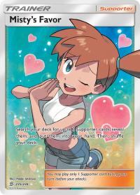 pokemon sm unified minds misty s favor 235 236 full art