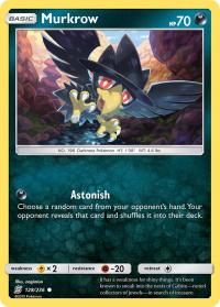 pokemon sm unified minds murkrow 128 236