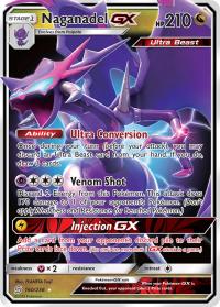 pokemon sm unified minds naganadel gx 160 236