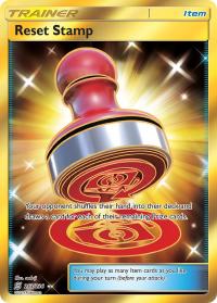 pokemon sm unified minds reset stamp 253 236 secret rare