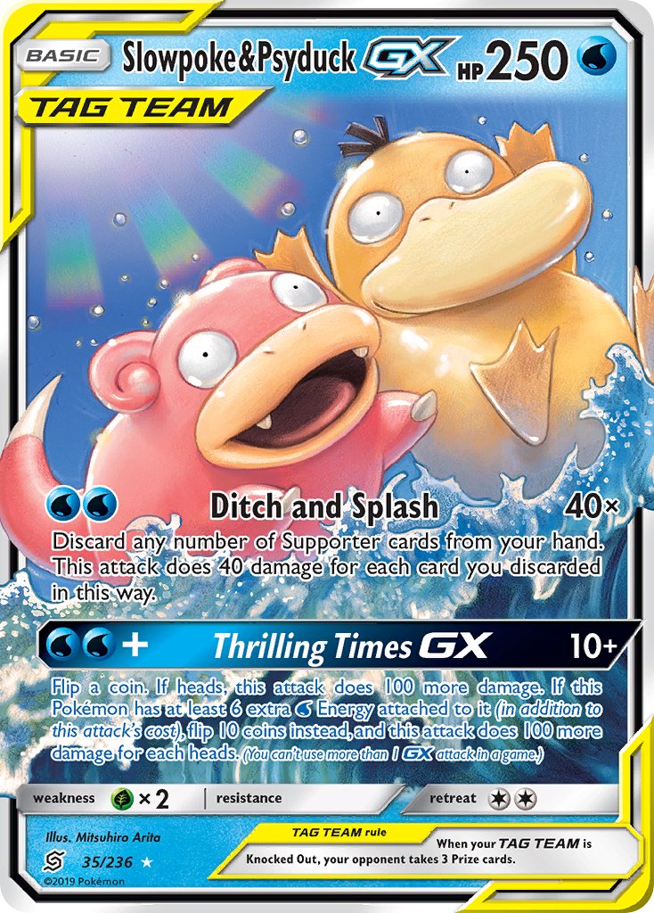 Slowpoke & Psyduck GX  35-236