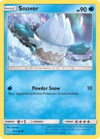 pokemon sm unified minds snover 41 236