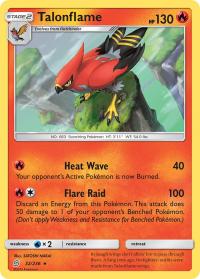 pokemon sm unified minds talonflame 32 236 rh