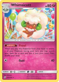 pokemon sm unified minds whimsicott 144 236 rh