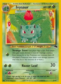 pokemon southern islands ivysaur 5 18 common