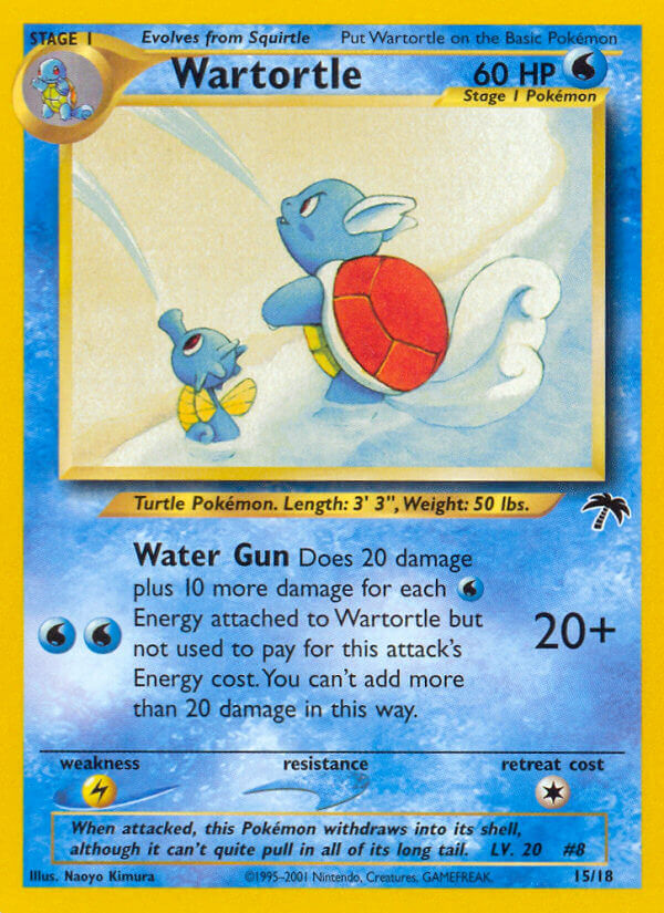 Wartortle - 15-18