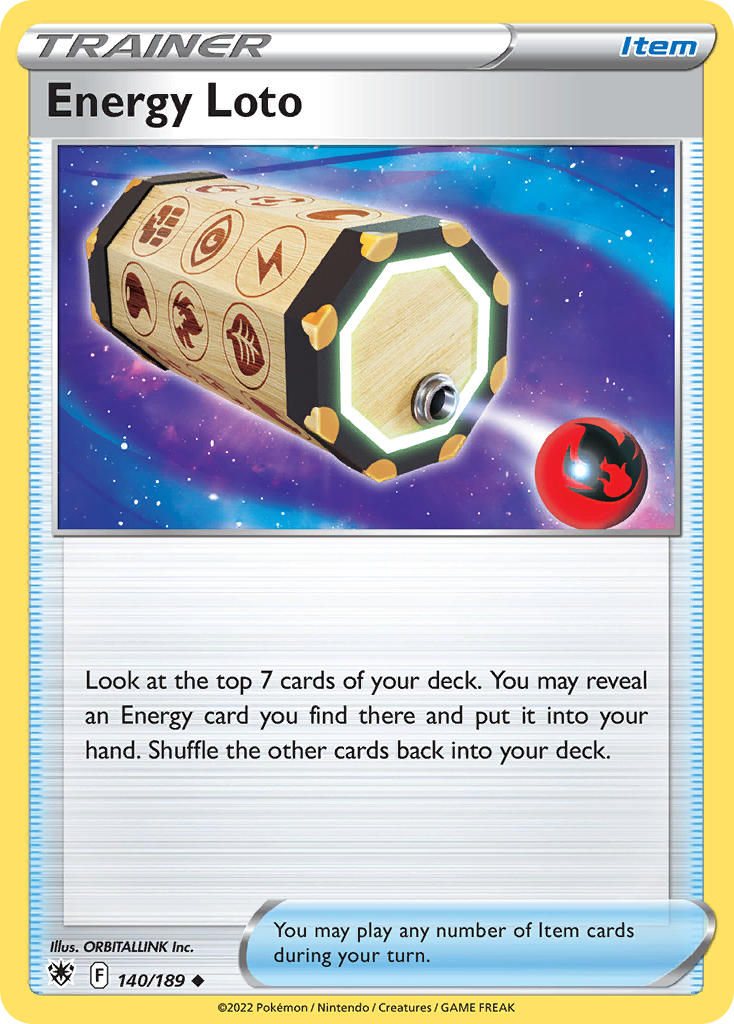 Energy Loto - 140-189