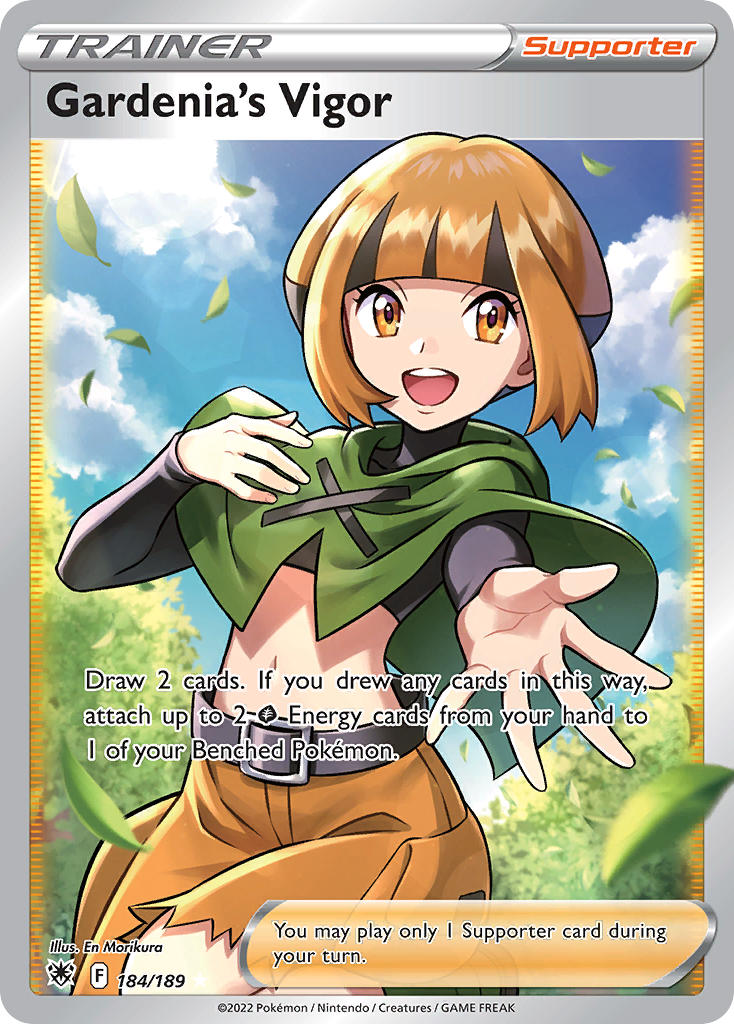 Gardenia's Vigor - 184-189 FULL ART