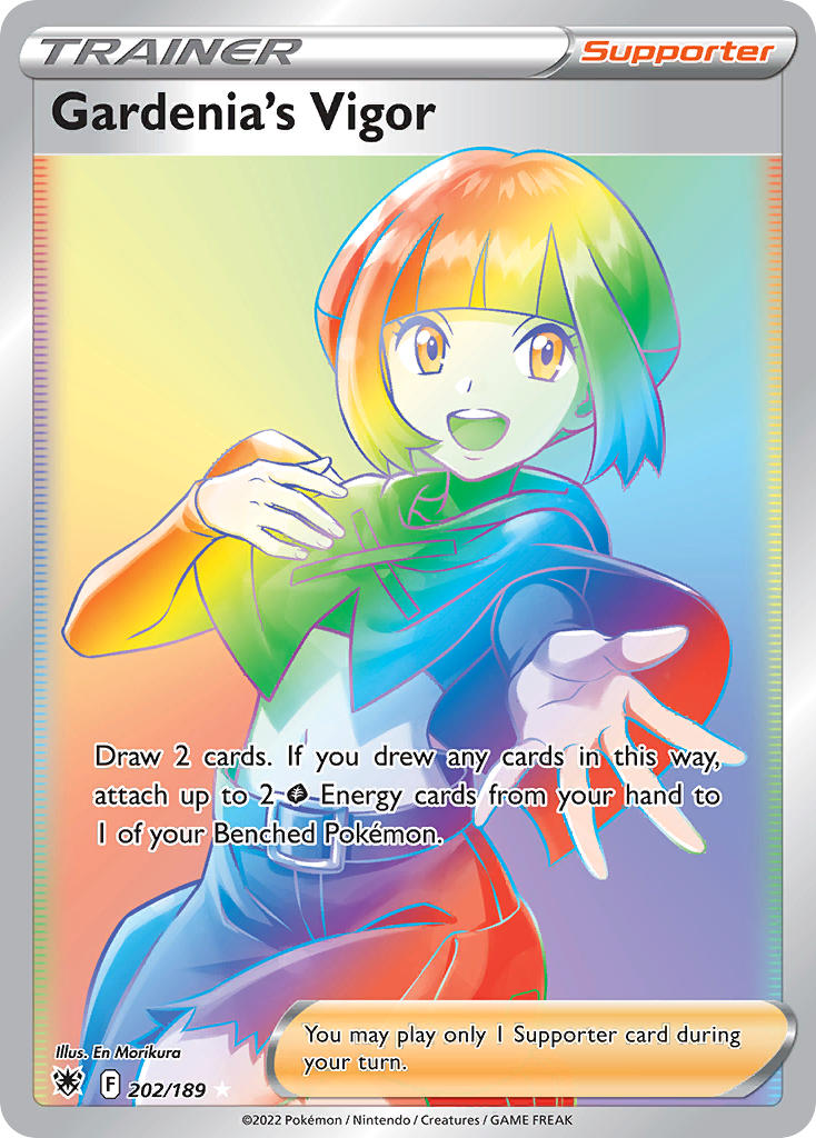 Gardenia's Vigor - 202-189 RAINBOW RARE