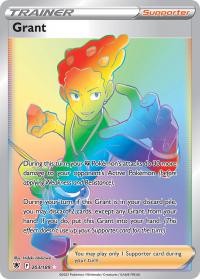 pokemon ss astral radiance grant 203 189 rainbow rare