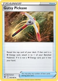 pokemon ss astral radiance gusty pickaxe 145 189