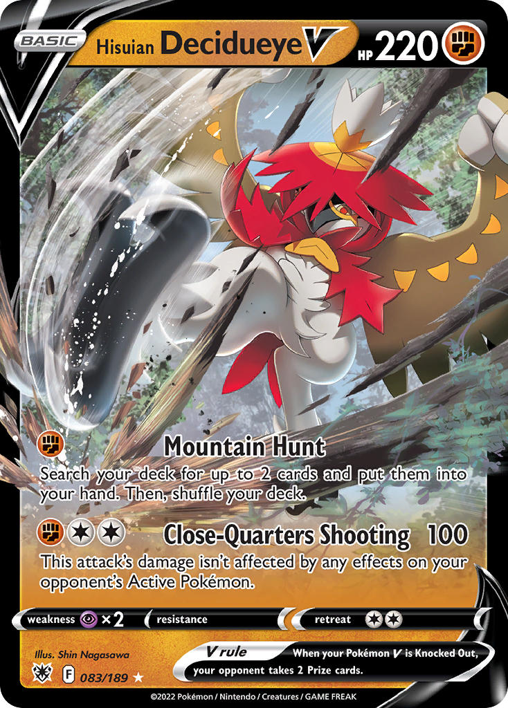 Hisuian Decidueye V - 083-189