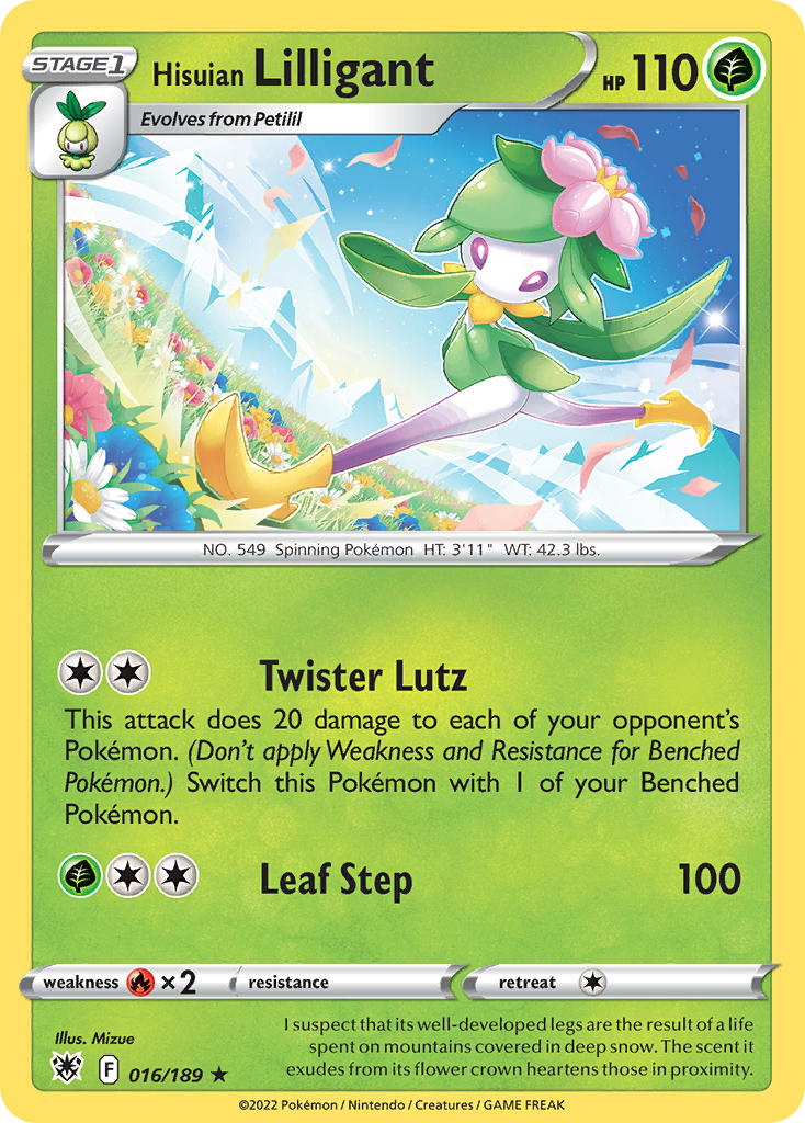 Hisuian Lilligant - 016-189 (RH)