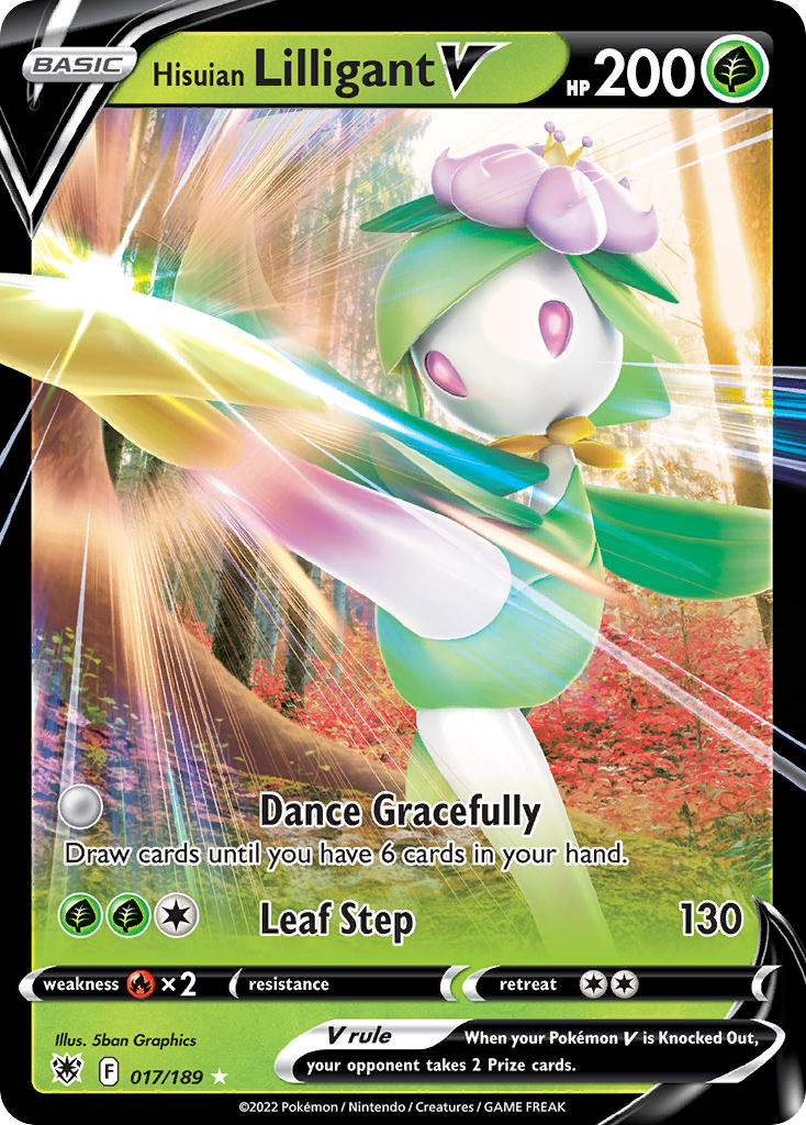 Hisuian Lilligant V - 017-189