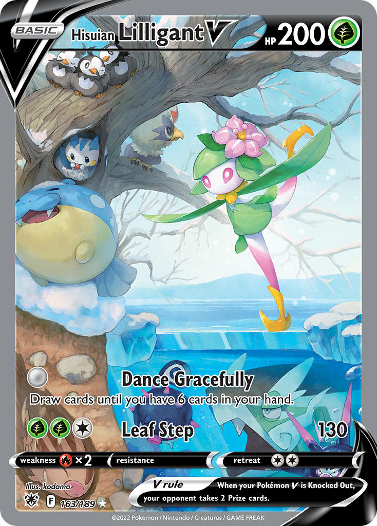 Hisuian Lilligant V - 163-189 ALTERNATE ART