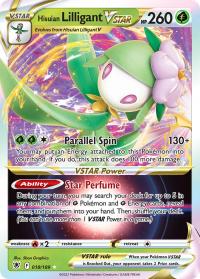 pokemon ss astral radiance hisuian lilligant vstar 018 189