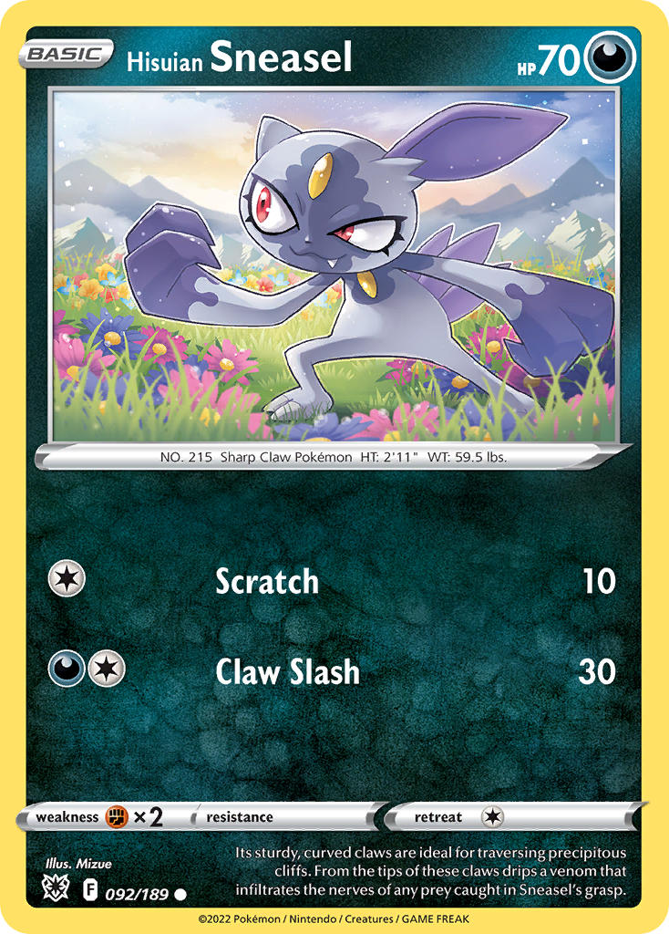 Hisuian Sneasel - 092-189 (RH)