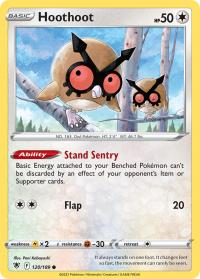 pokemon ss astral radiance hoothoot 120 189
