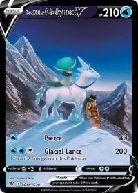 pokemon ss astral radiance ice rider calyrex v tg14 tg30