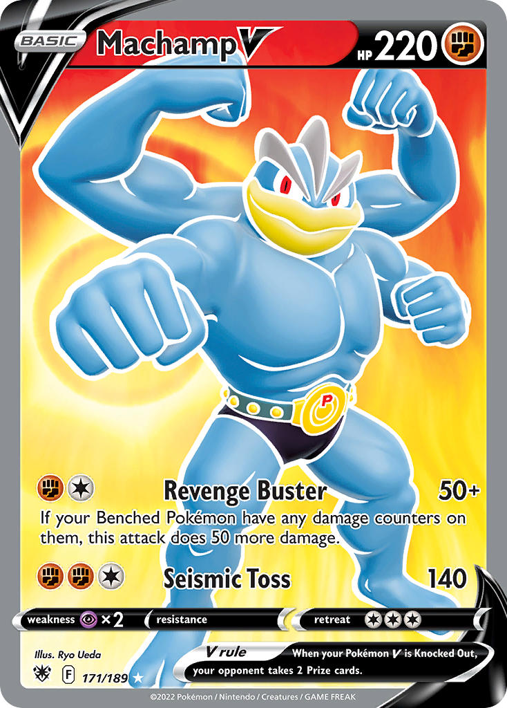 Machamp V - 171-189 - FULL ART