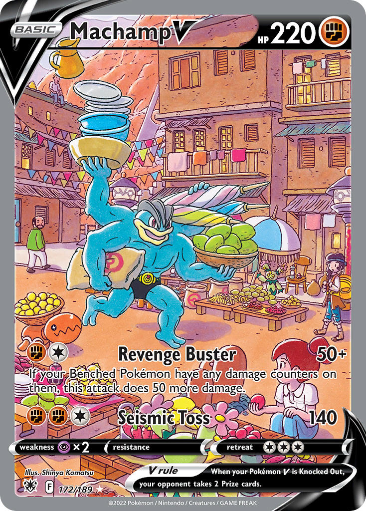 Machamp V - 172-189 ALTERNATE ART