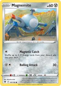 pokemon ss astral radiance magnemite 105 189