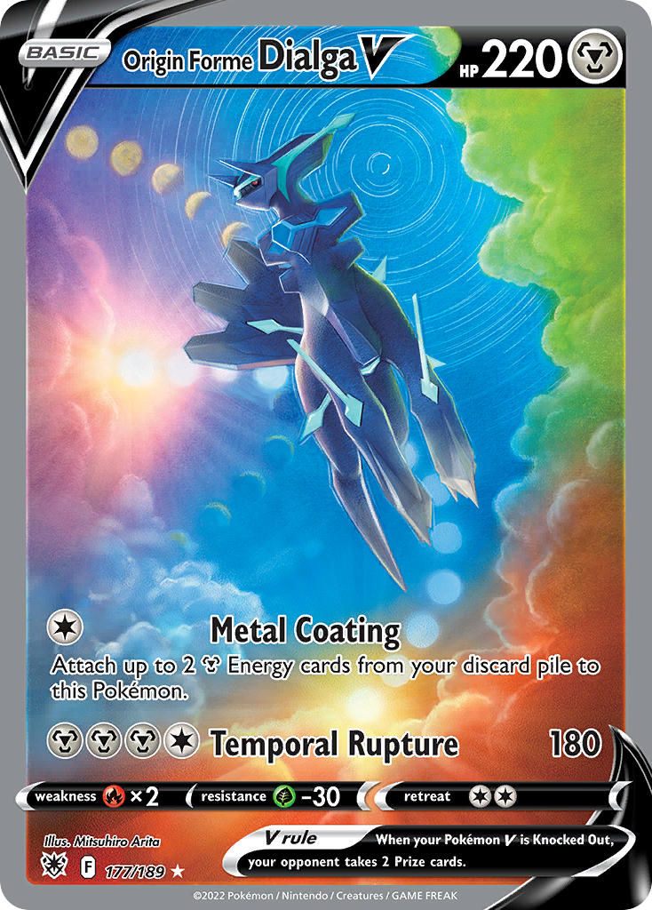 Origin Forme Dialga V - 177-189 ALTERNATE ART