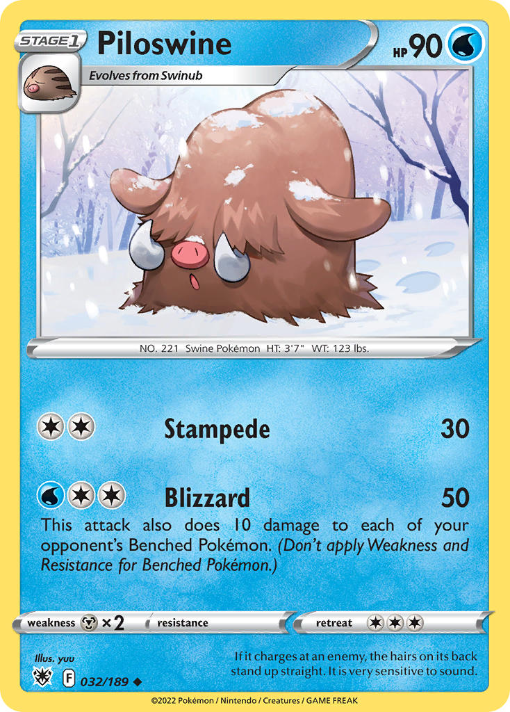 Piloswine - 032-189 (RH)