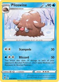 pokemon ss astral radiance piloswine 032 189 rh