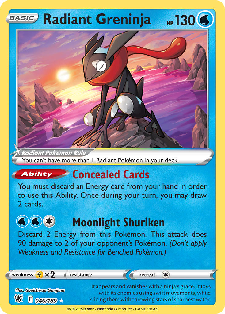 Radiant Greninja - 046-189