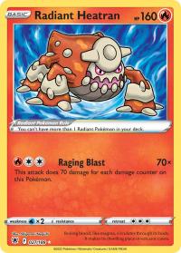 pokemon ss astral radiance radiant heatran 027 189