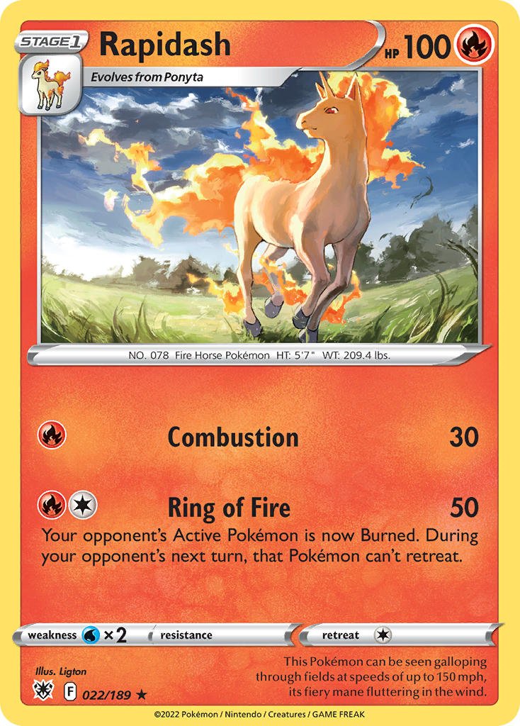 Rapidash - 022-189 (RH)