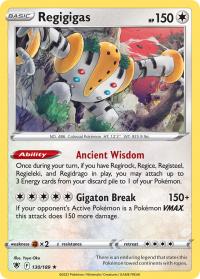 pokemon ss astral radiance regigigas 130 189