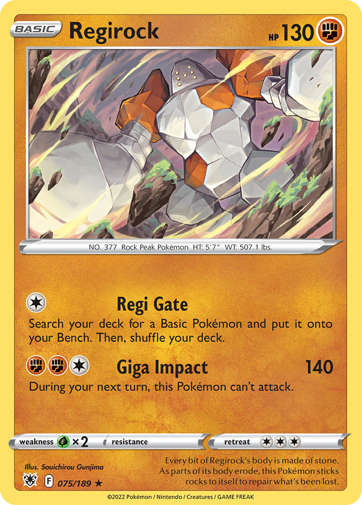 Regirock - 075-189 (RH)