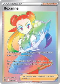 pokemon ss astral radiance roxanne 206 189 rainbow rare