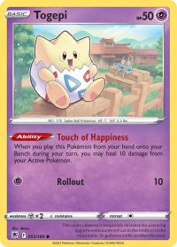 pokemon ss astral radiance togepi 055 189 rh