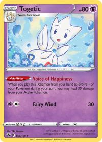 pokemon ss astral radiance togetic 055 189 rh