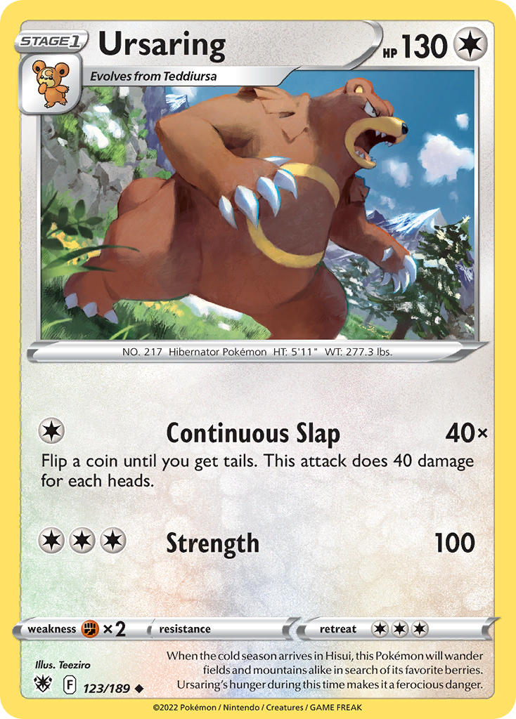 Ursaring - 123-189 (RH)