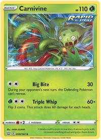 pokemon ss battle styles carnivine 009 163