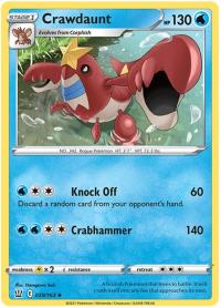 pokemon ss battle styles crawdaunt 039 163